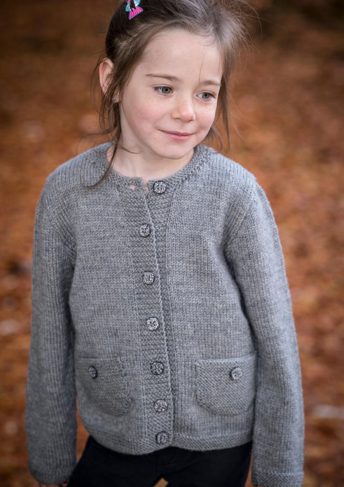 Cardigan med lommer