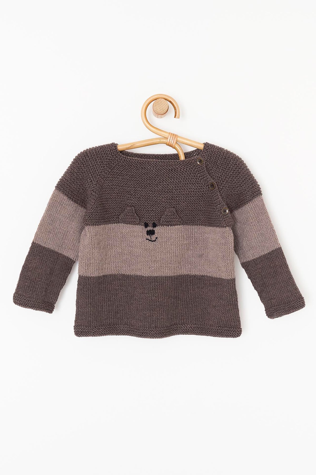 Bamsesweater - London Merino Fine Style Opskrift