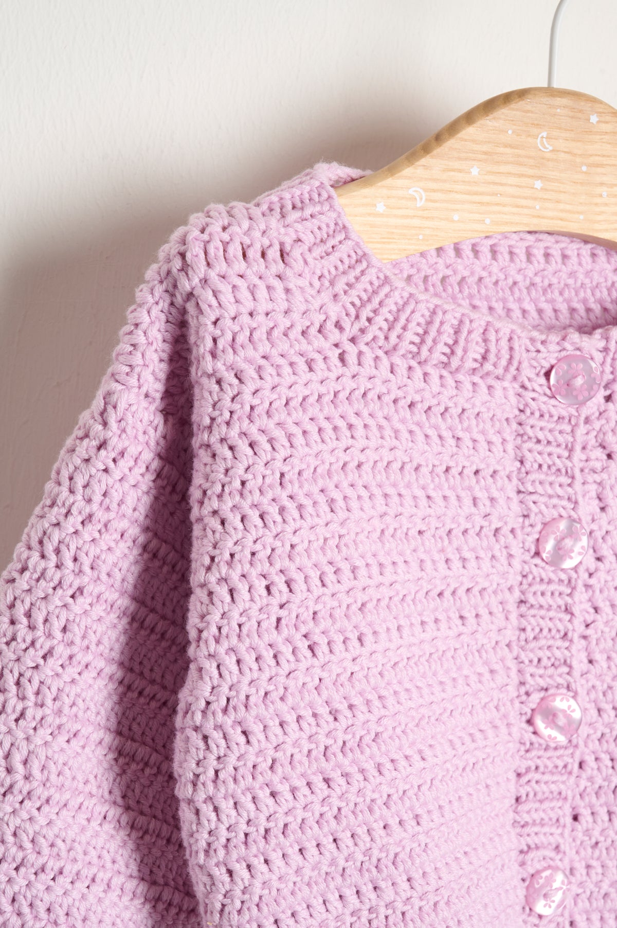 Majse cardigan Opskrift