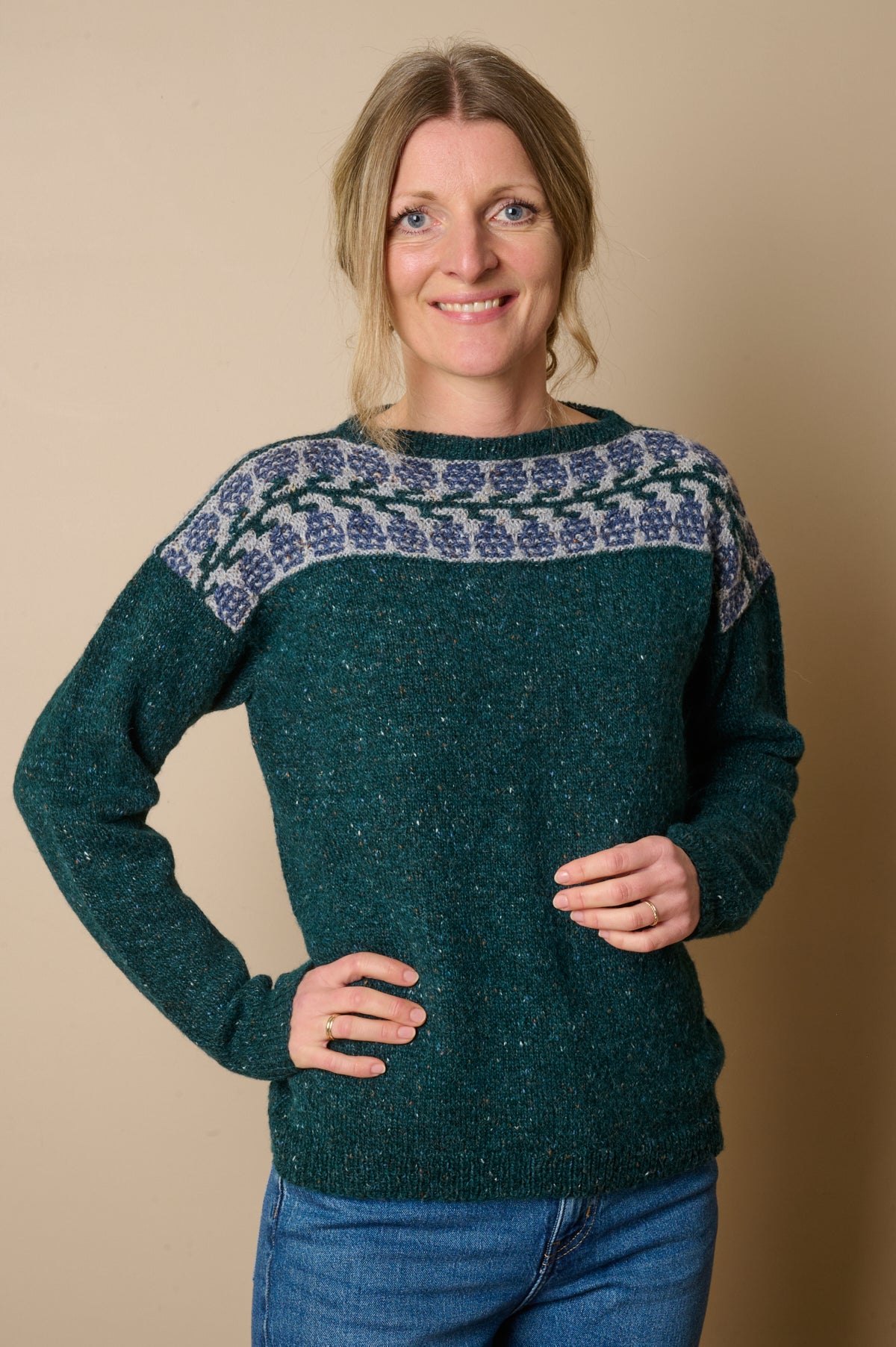 Bellis sweater Opskrift