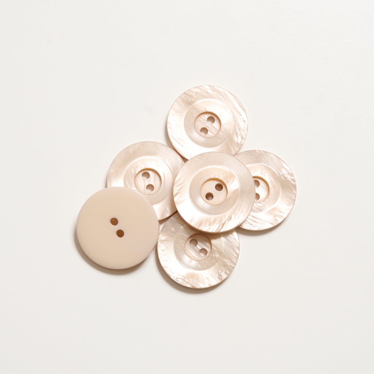 Mayflower Create Knapper - 2-Huls Stenlook (6 stk.)