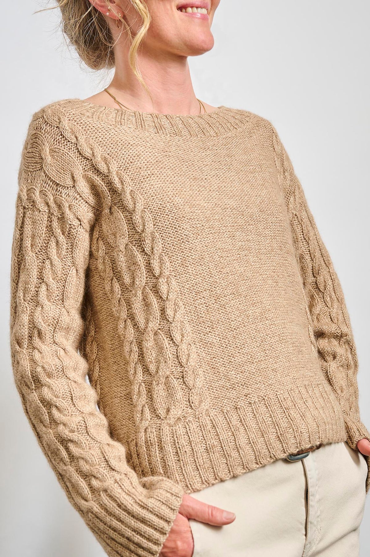 Hasmark sweater - Merino Silk Style