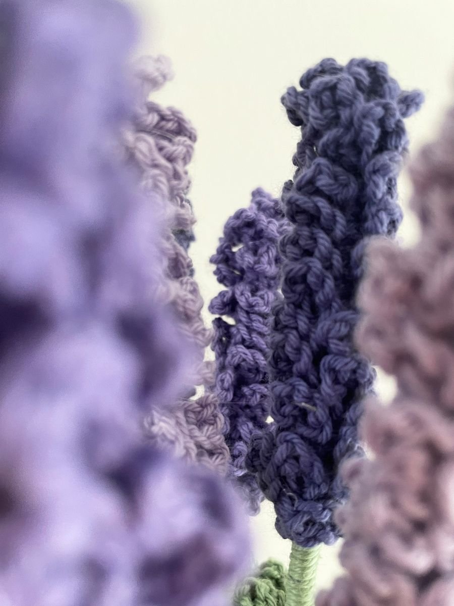 Hæklet Lavendel