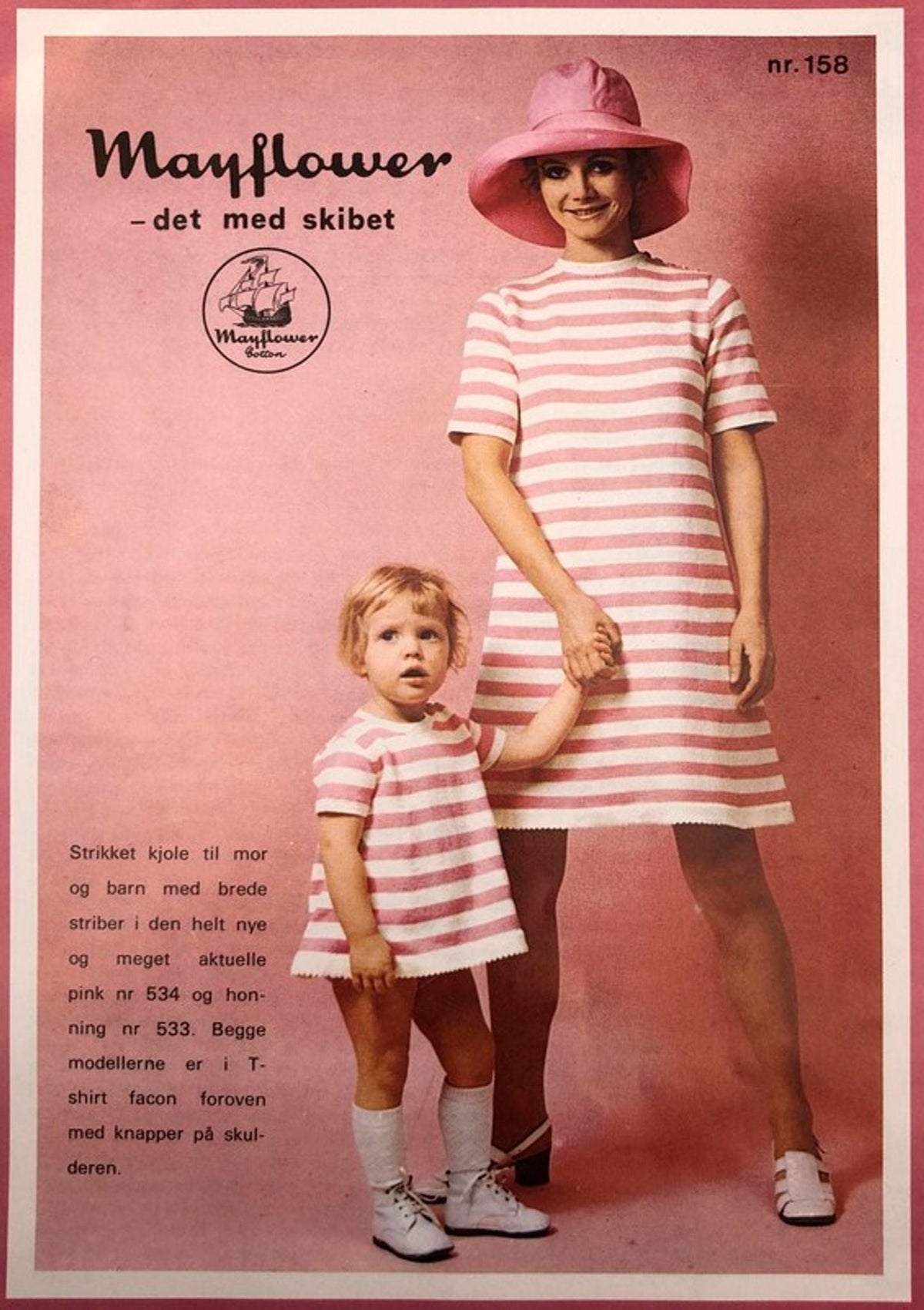 Retrokjole til både barn og voksen