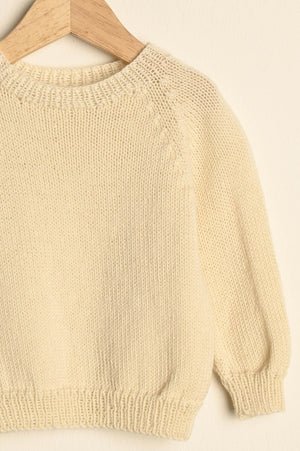 Mie sweater baby Opskrift