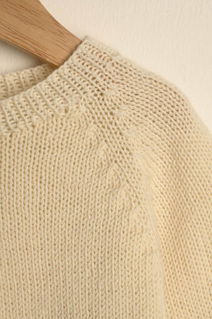 Mie sweater baby Opskrift
