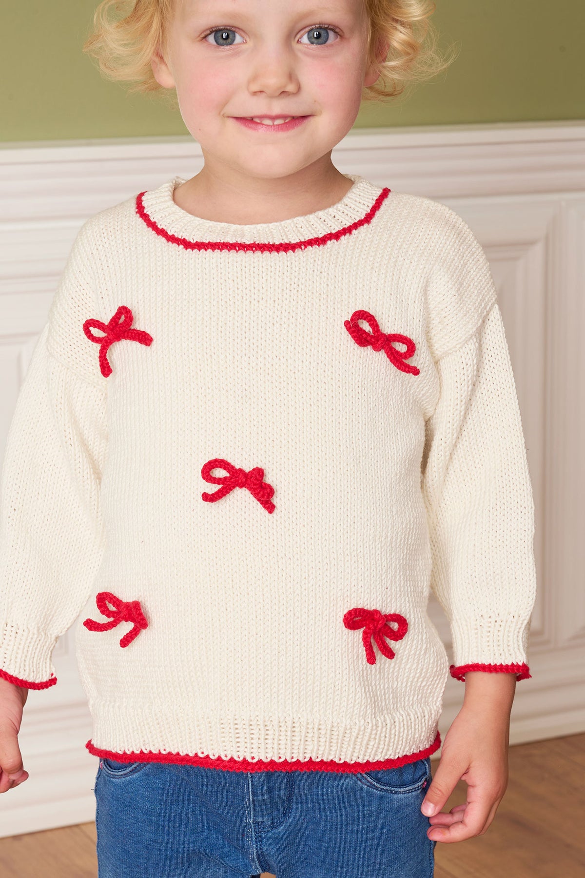 Sløjfebluse junior