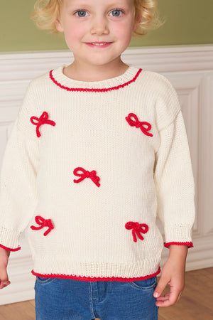 Sløjfebluse junior Opskrift
