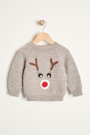 Rudolf sweater Opskrift