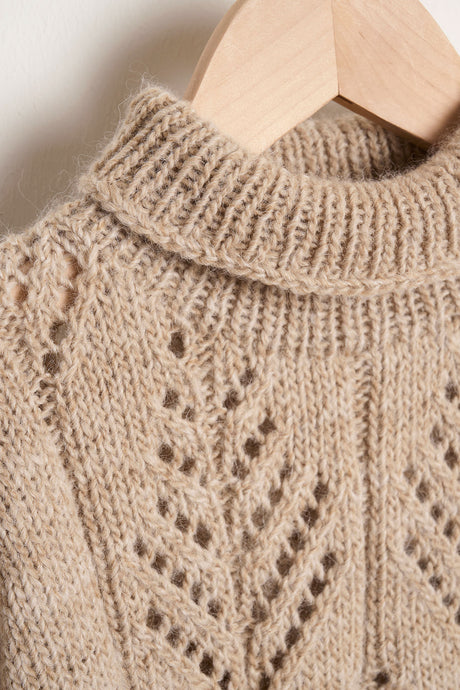 Pine Tree sweater junior Opskrift