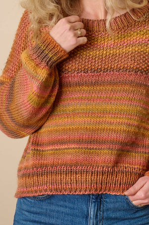 Dana sweater - Maxima Style Opskrift