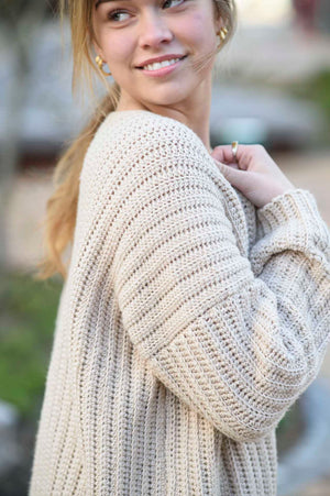 Embla Cardigan (Hæklet) Opskrift