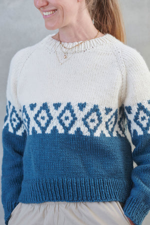 Solvej sweater Opskrift
