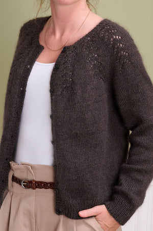 io cardigan Opskrift