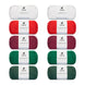 ANYDAY Cotton 8/4 Colorbag 10-pak
