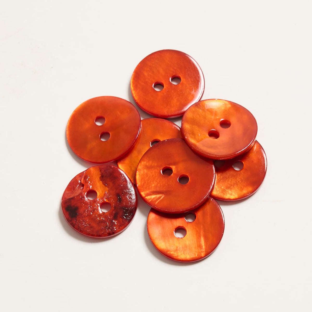 Mayflower Create Knapper - Pearl (8 stk.)