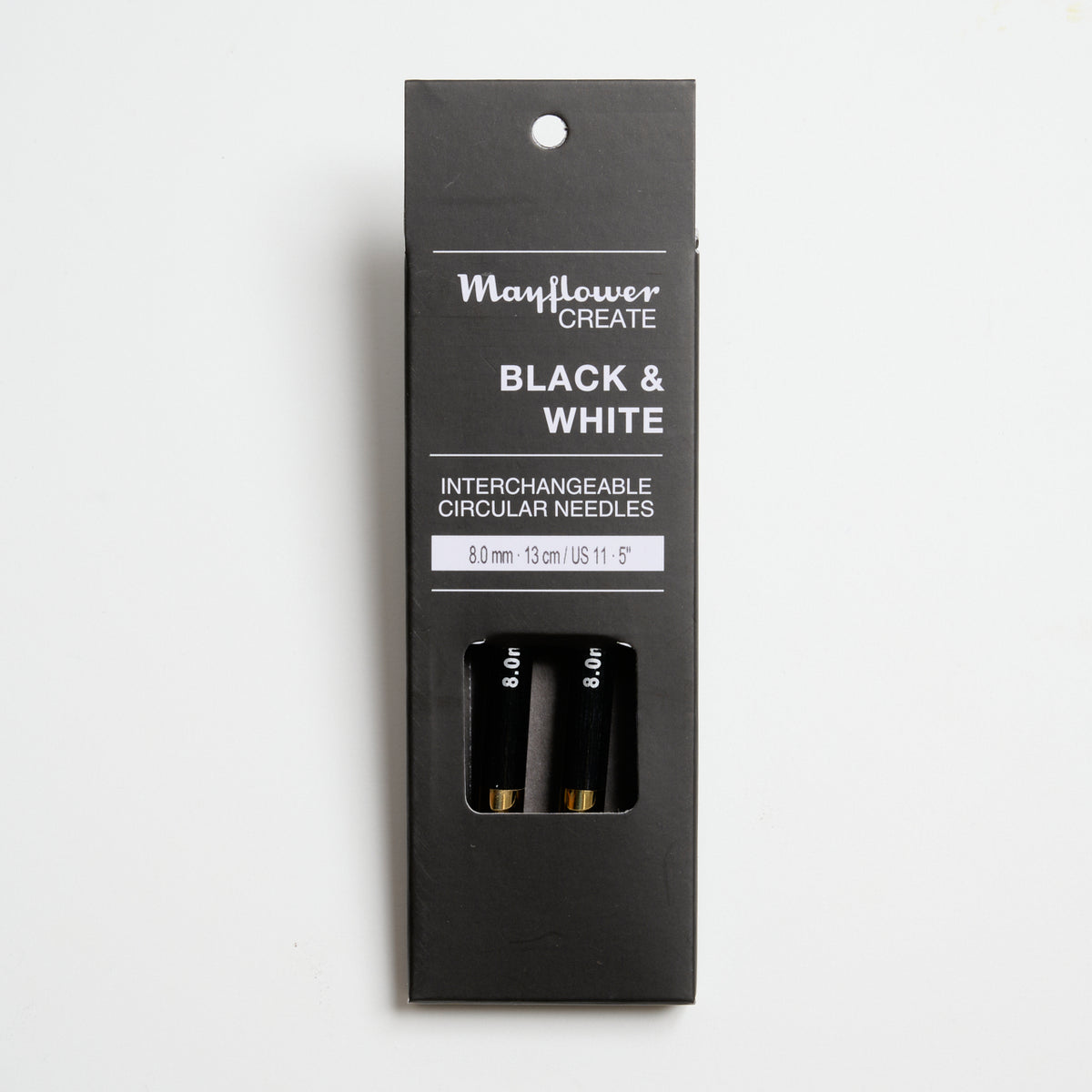 Mayflower Create Black & White Udskiftbare Rundpinde
