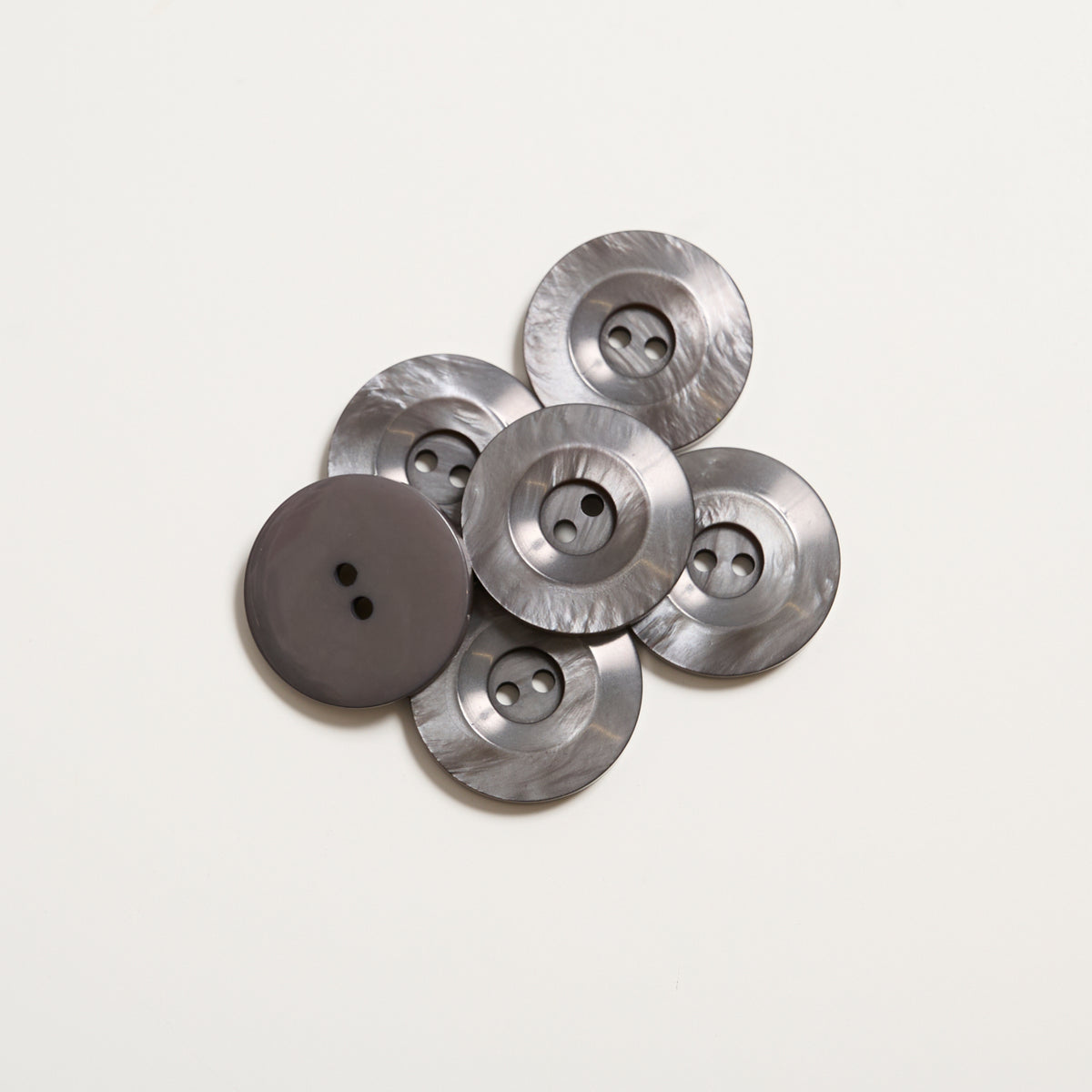 Mayflower Create Knapper - 2-Huls Stenlook (6 stk.)