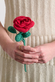Hæklet rose