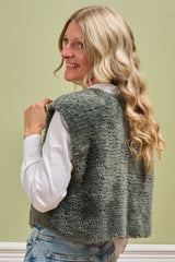 Vest i Fake Fur