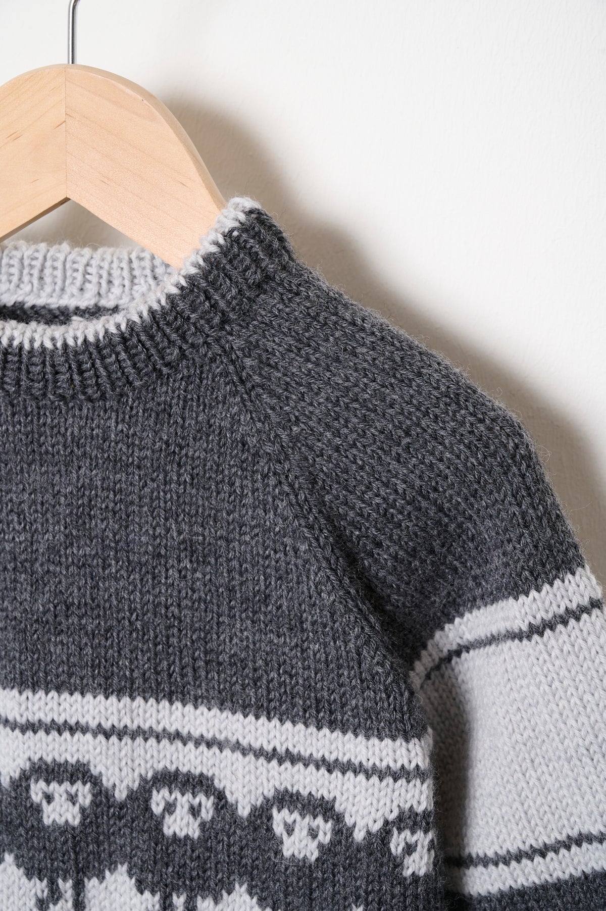 Sweater med får Opskrift