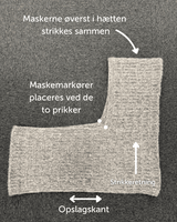 Halstørklæde med hætte - Santiago Light Style