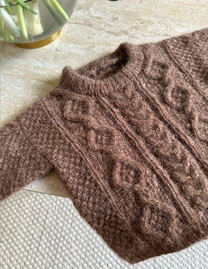 Wire sweater mini Opskrift