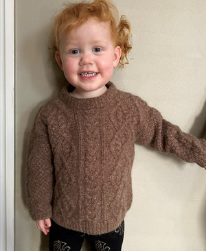 Wire sweater junior Opskrift
