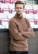 Herresweater med snoninger