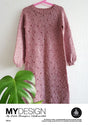 Strikket kjole med bobler