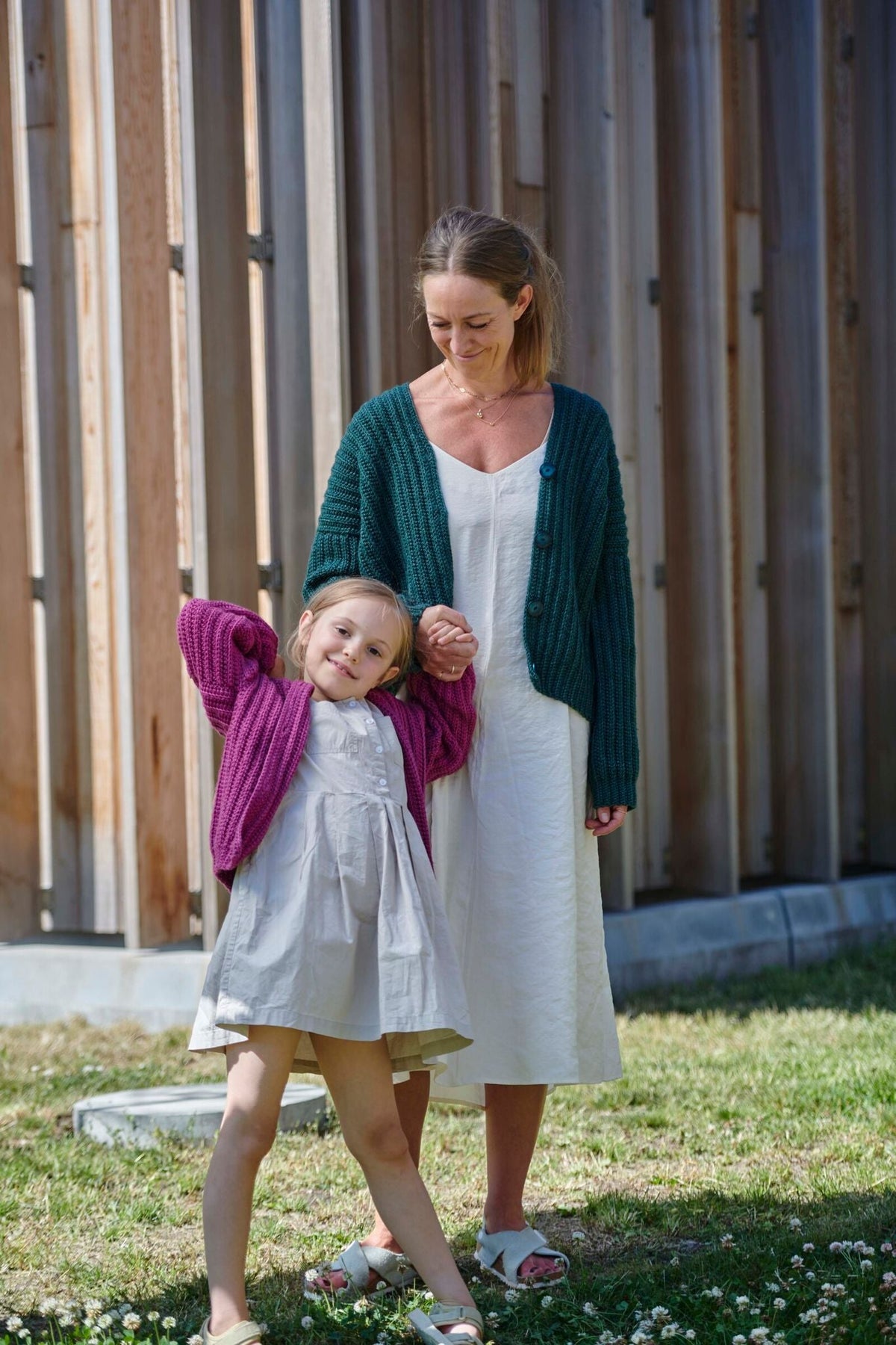 Embla Cardigan Junior (Hæklet)
